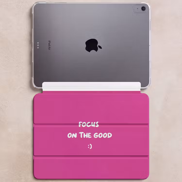iPad hoes - Focus - Smiley - Roze — 6