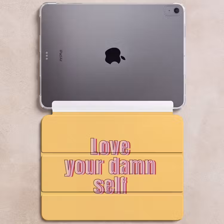 iPad hoes - Love yourself - Roze - Geel — 6