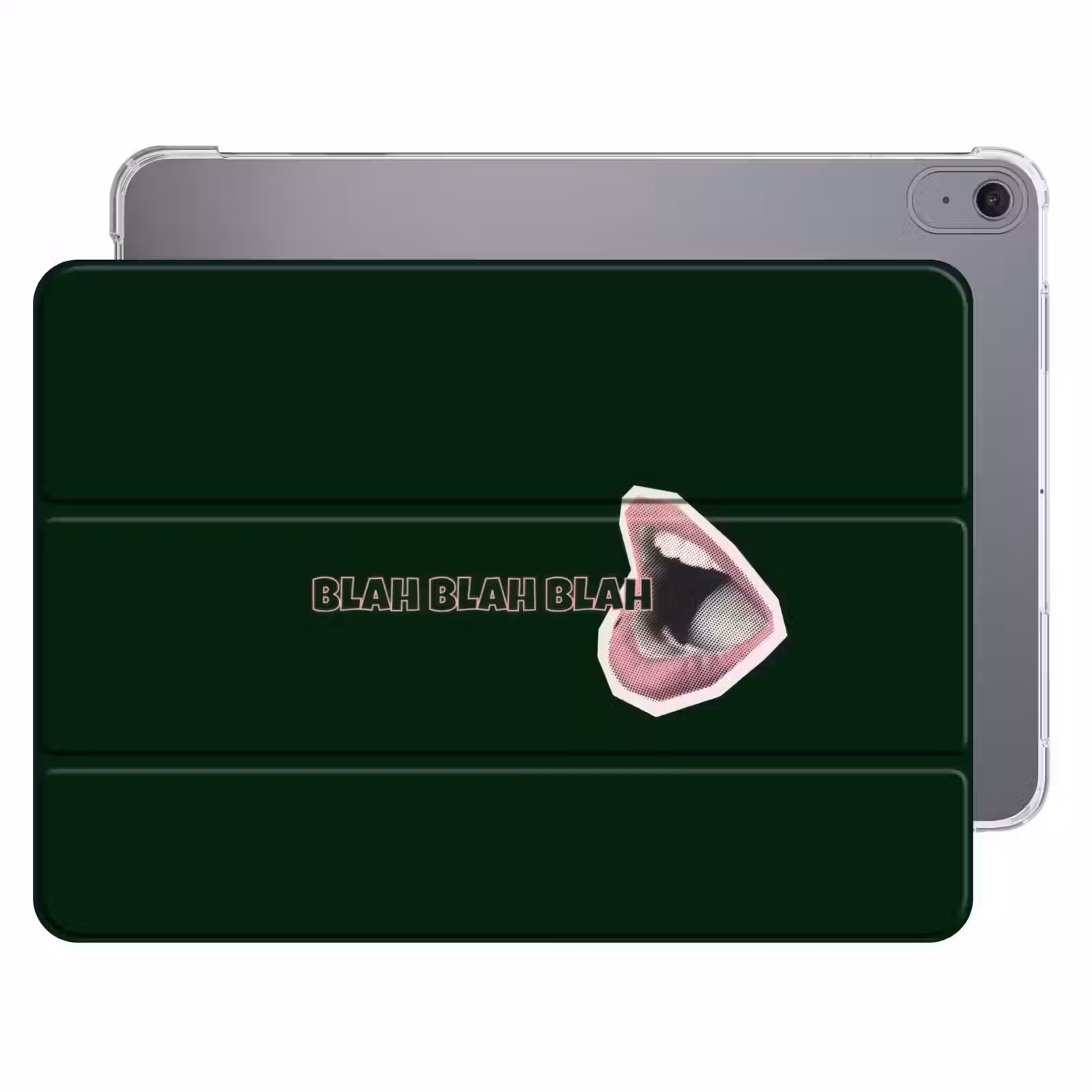 iPad hoes - BLAH BLAH BLAH - Mond - Groen — 1