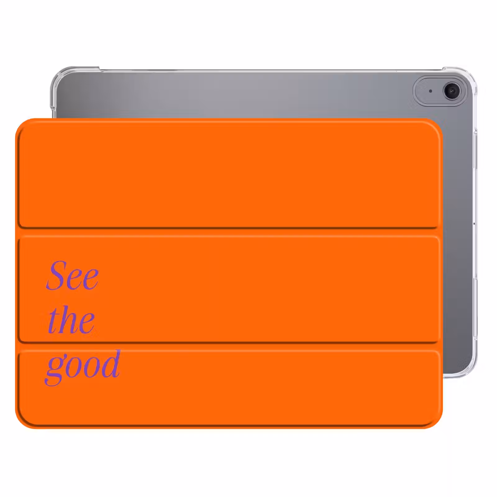 iPad hoes - See te good - Paars - Oranje — 1