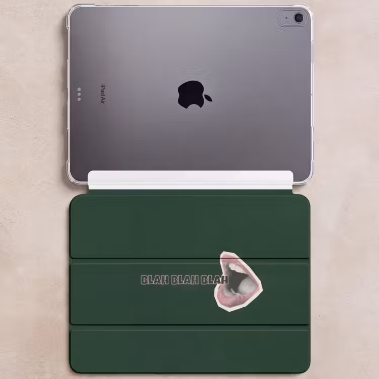 iPad hoes - BLAH BLAH BLAH - Mond - Groen — 6