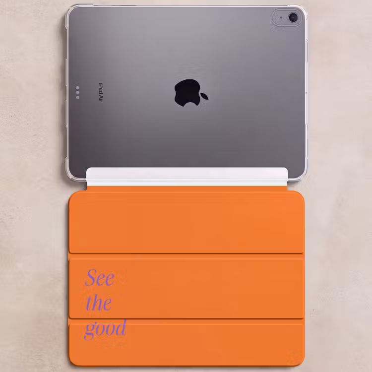 iPad hoes - See te good - Paars - Oranje — 6