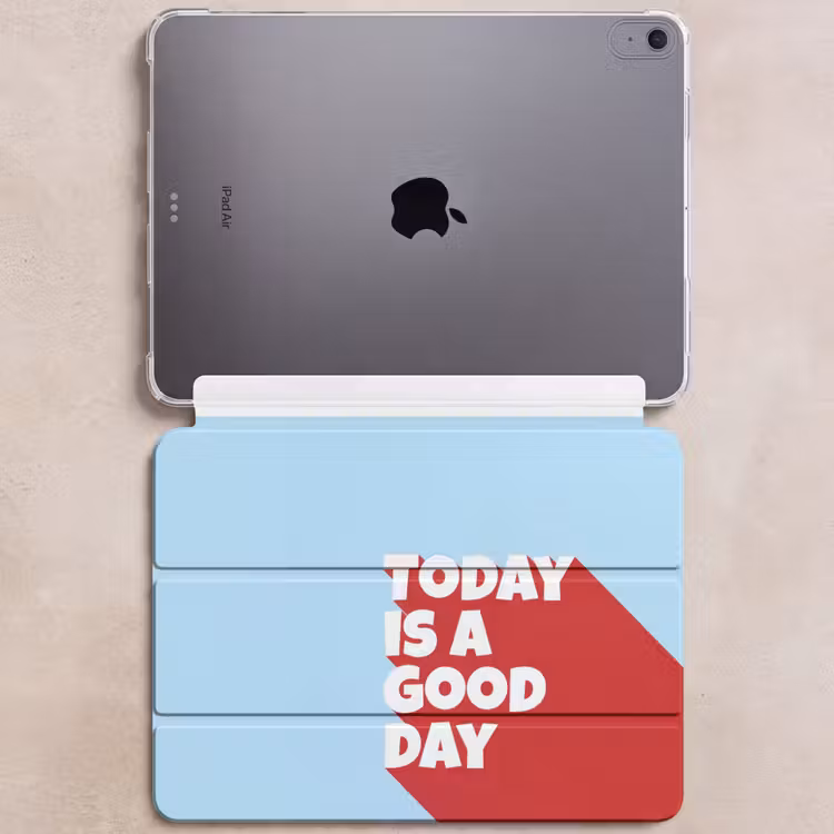 iPad hoes - Today is a good day - Rood - lichtblauw — 6