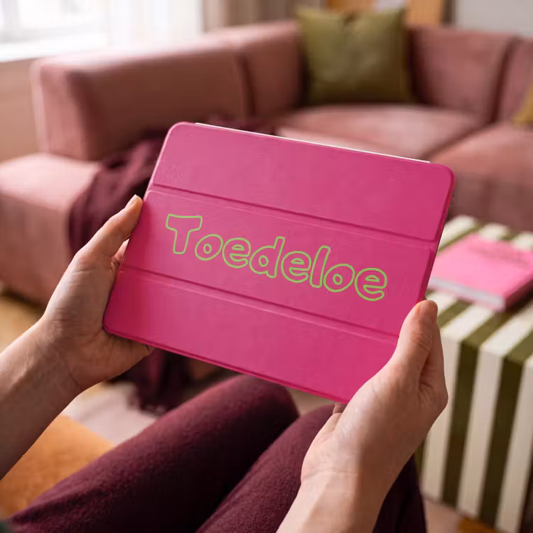 iPad hoes - Toedeloe - Groen - Roze — 4