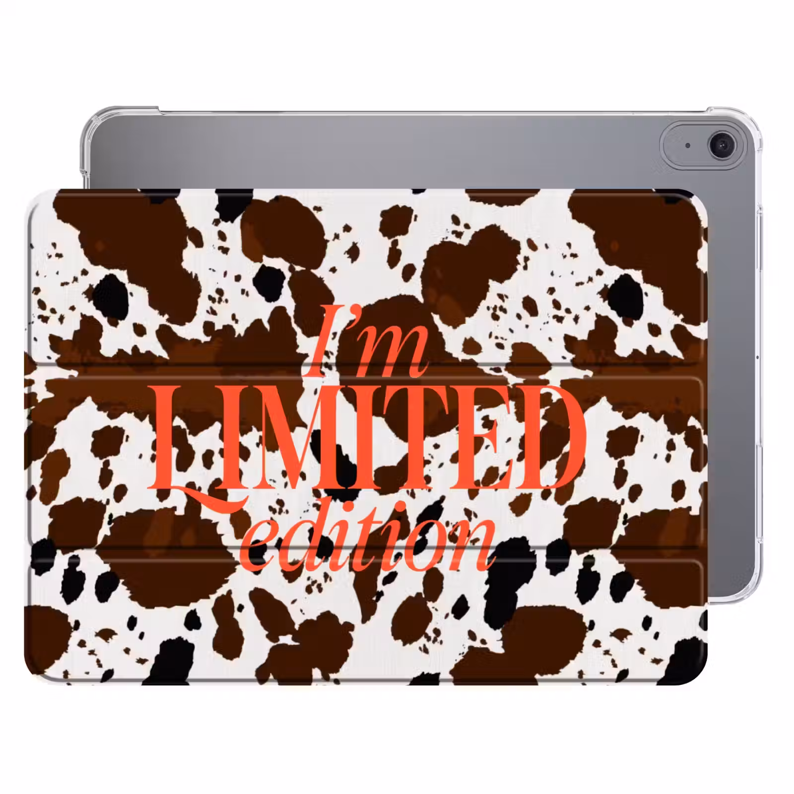 iPad hoes - Koeienprint - Limited edition - Rood — 1