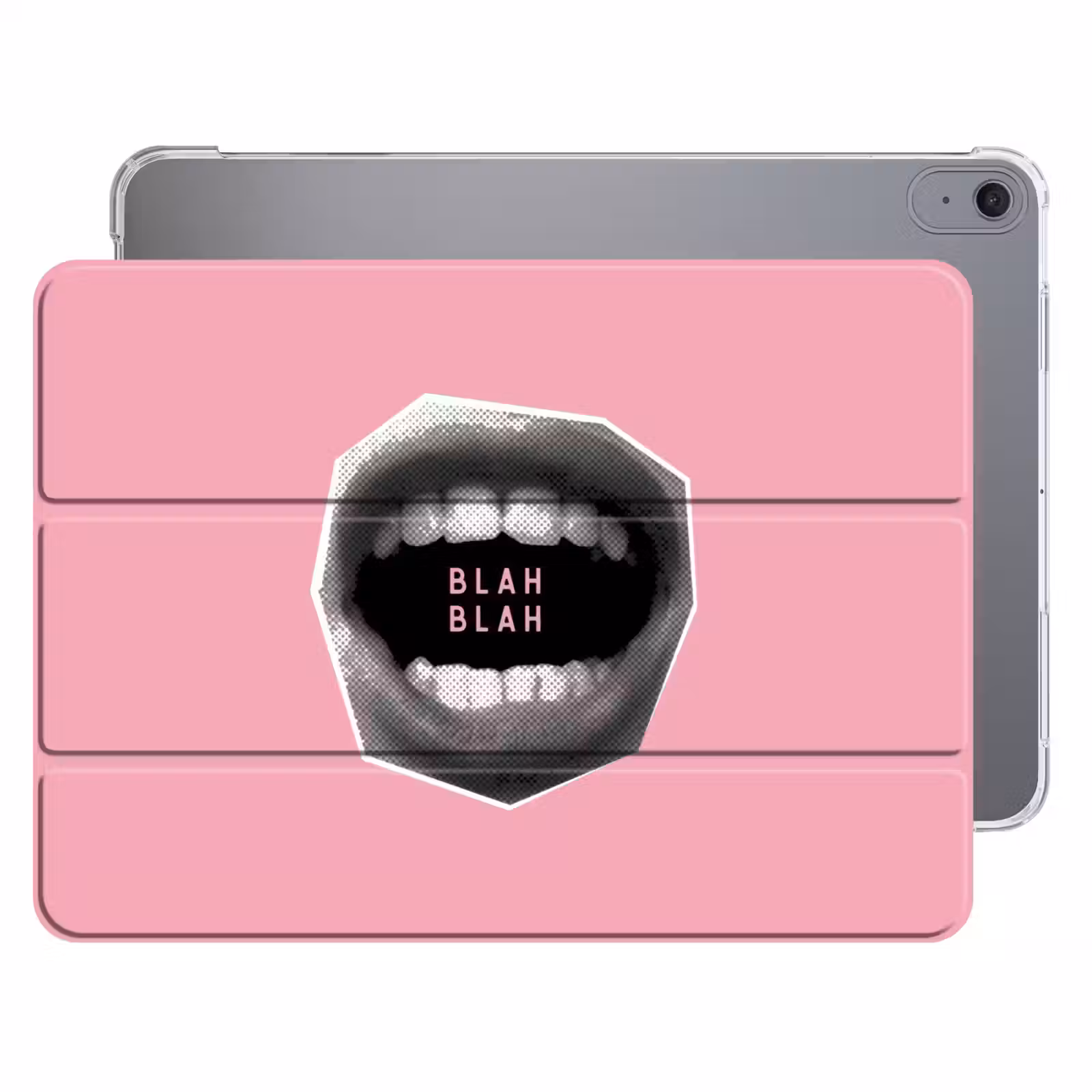 iPad hoes - Mond - BLAH BLAH - Roze — 1