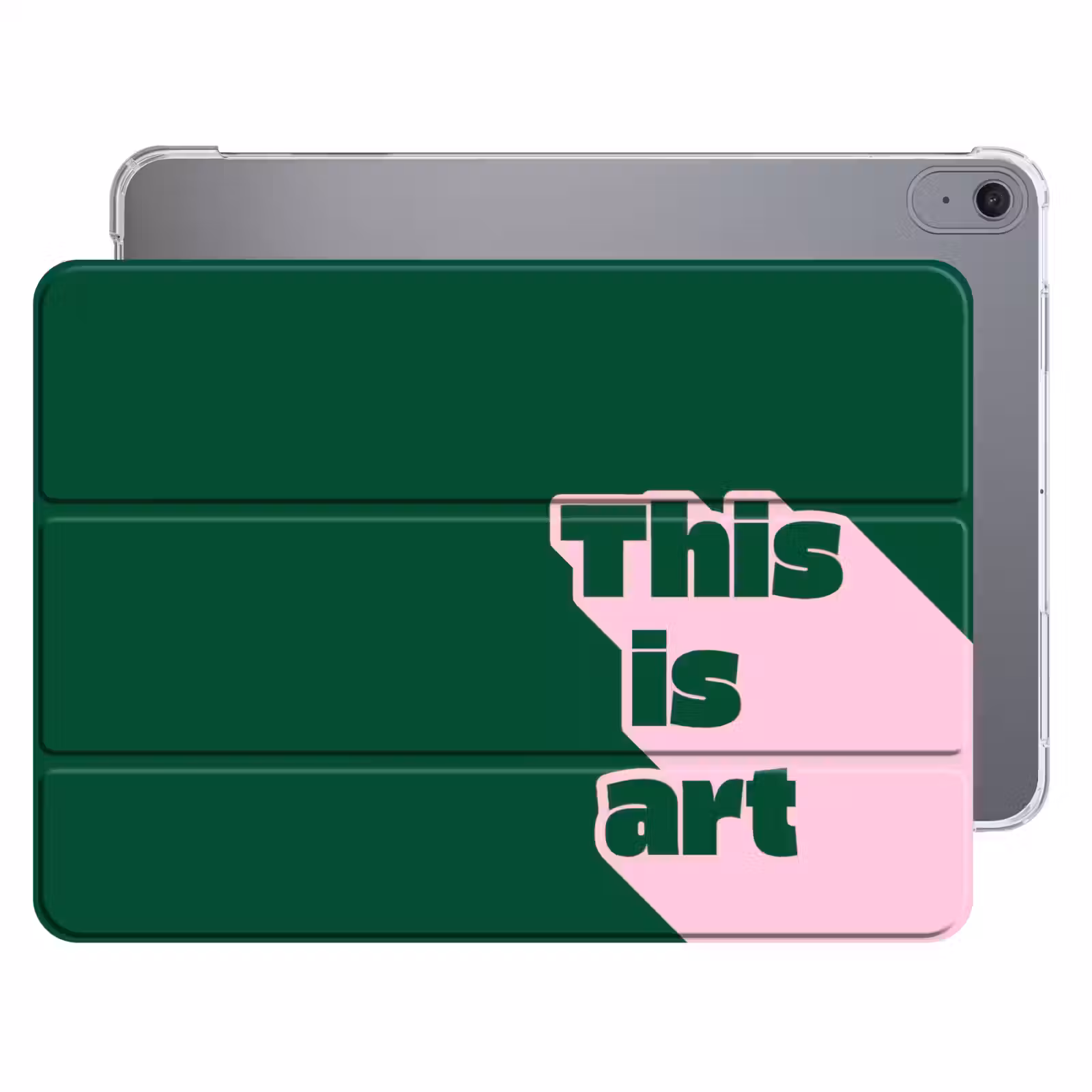 iPad hoes - This is art - Schaduw - Roze — 1