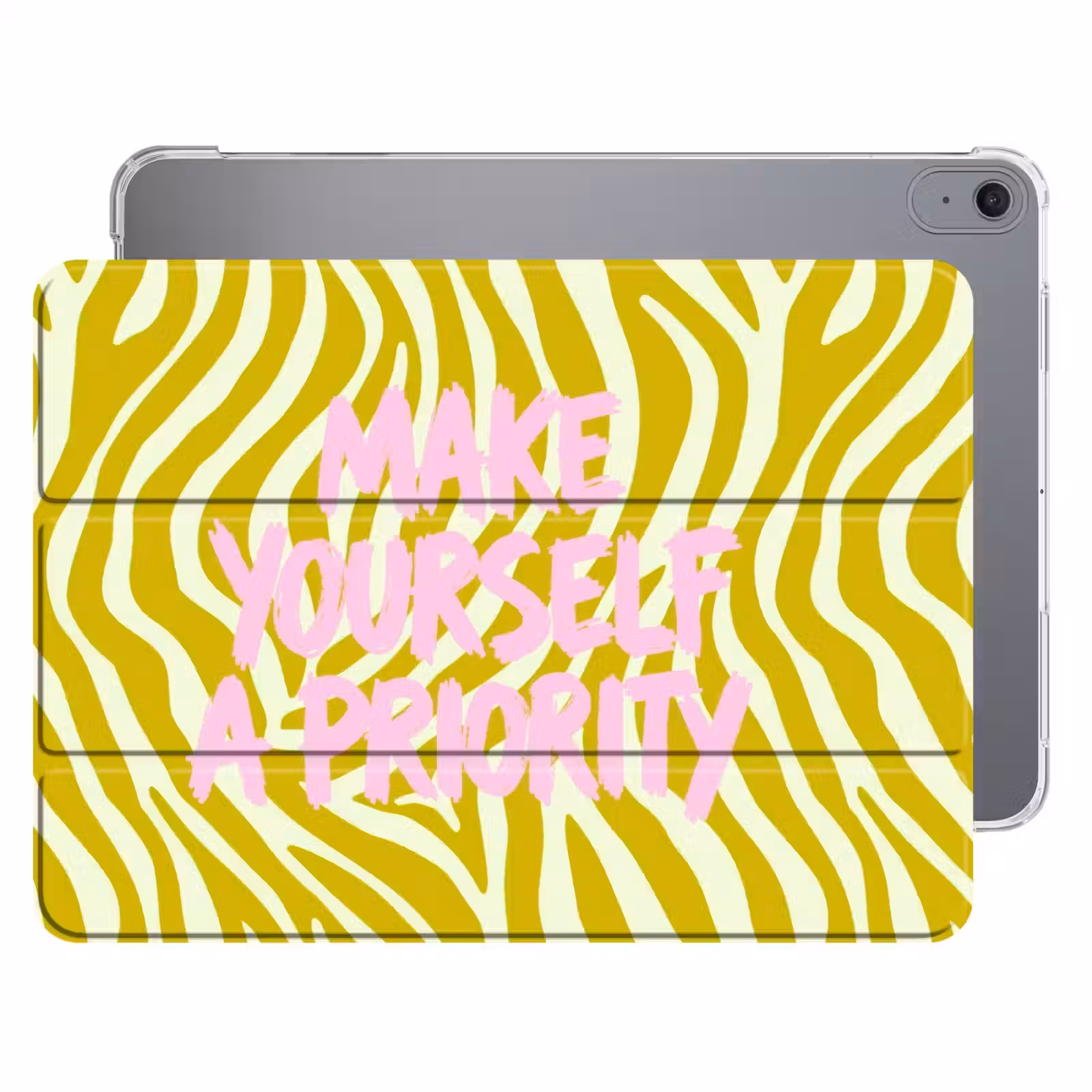 iPad hoes - Zebraprint - Priority - Roze — 1