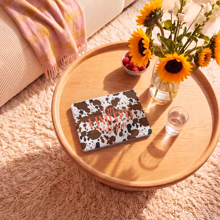iPad hoes - Koeienprint - Limited edition - Rood — 2