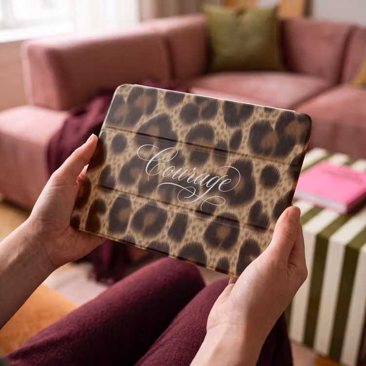 iPad hoes - Luipaardprint - Bruin - Courage - Sierlijk — 4