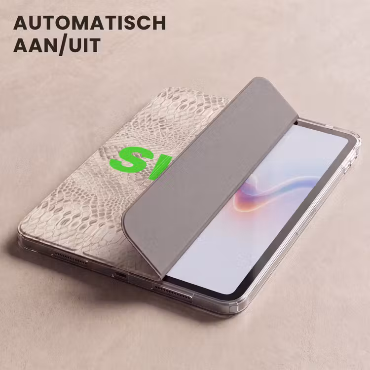 iPad hoes - Slangenprint - SWAG - Neon - Groen — 5