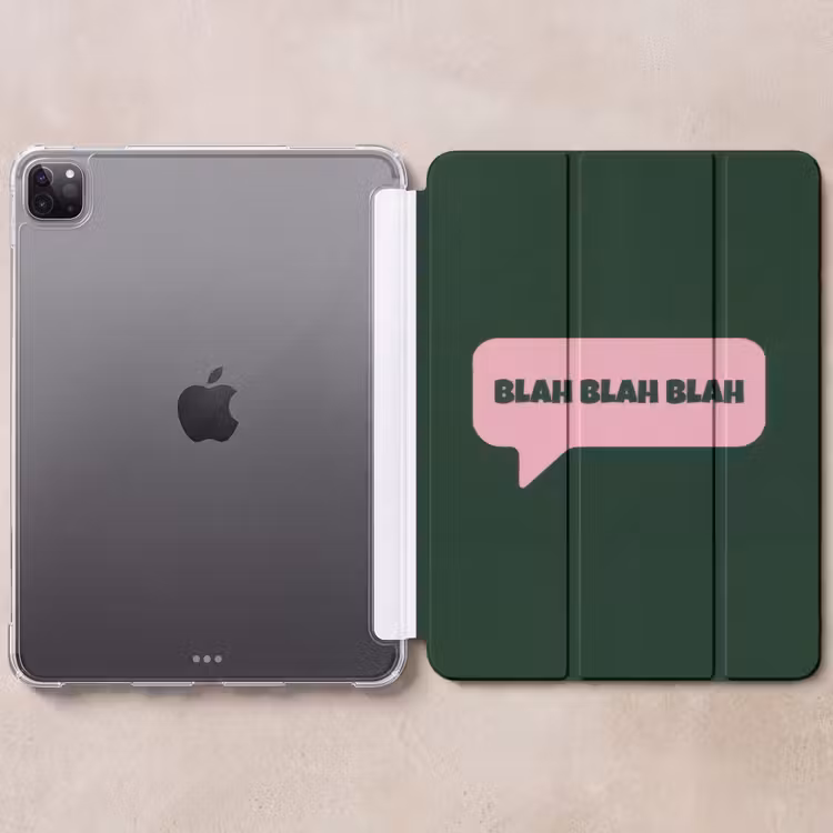 iPad hoes - Tekstwolk - BLAH BLAH BLAH - Roze — 6