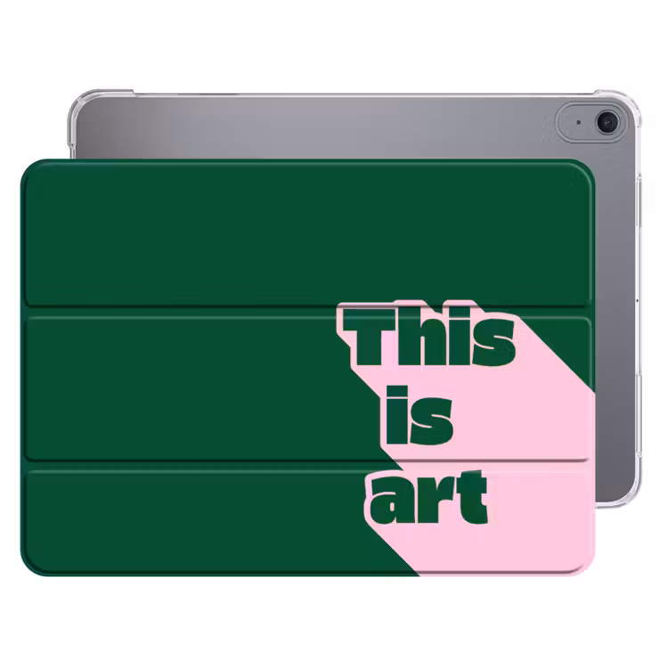 iPad hoes - This is art - Schaduw - Roze — 1