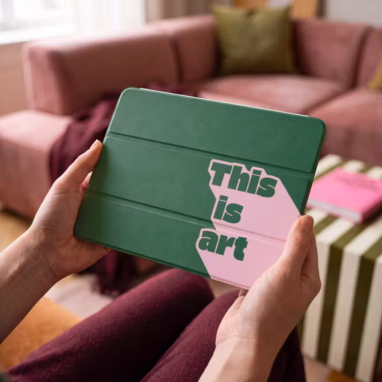 iPad hoes - This is art - Schaduw - Roze — 4