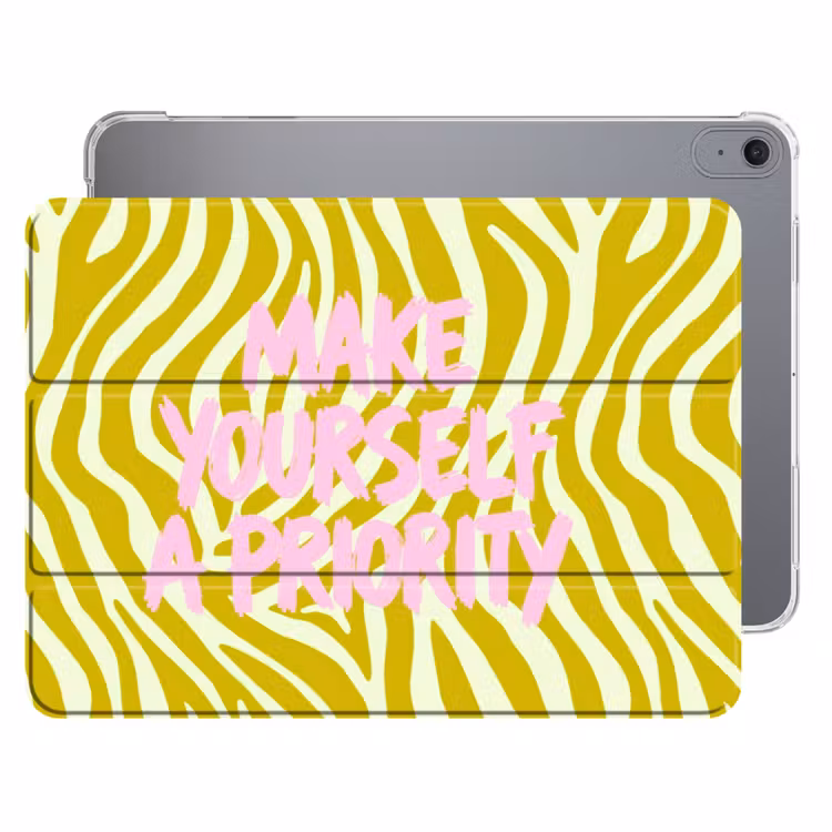 iPad hoes - Zebraprint - Priority - Roze — 1