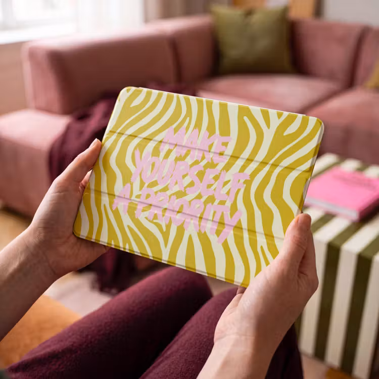 iPad hoes - Zebraprint - Priority - Roze — 4