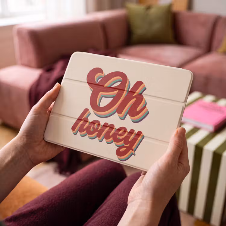 iPad hoes - Oh honey - Rood - Schaduw — 4