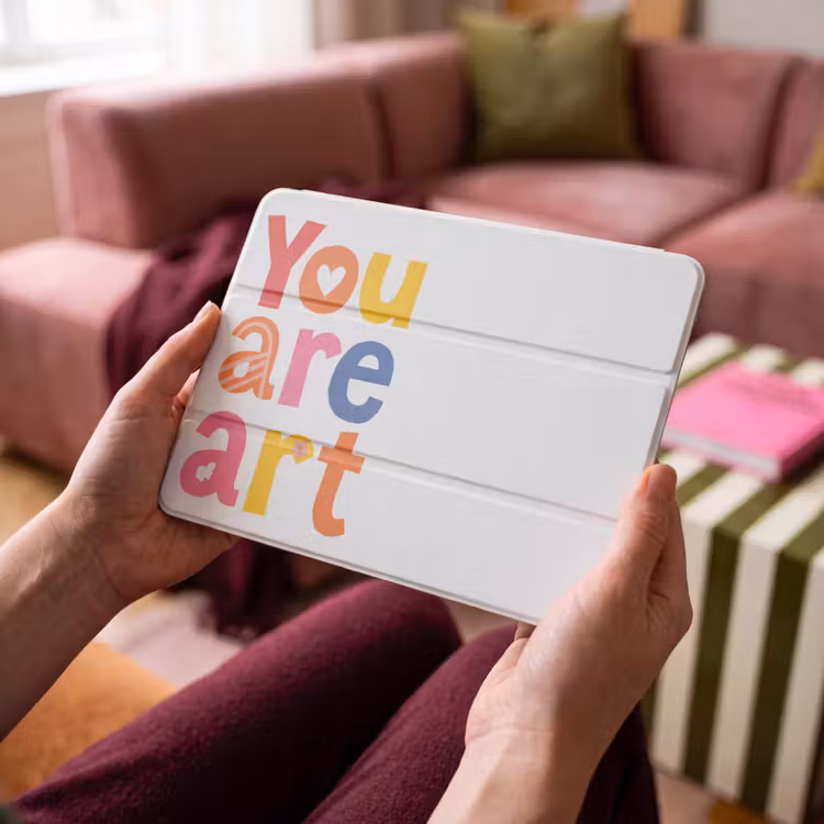 iPad hoes - You are art - Kleurrijk - Grafisch — 4