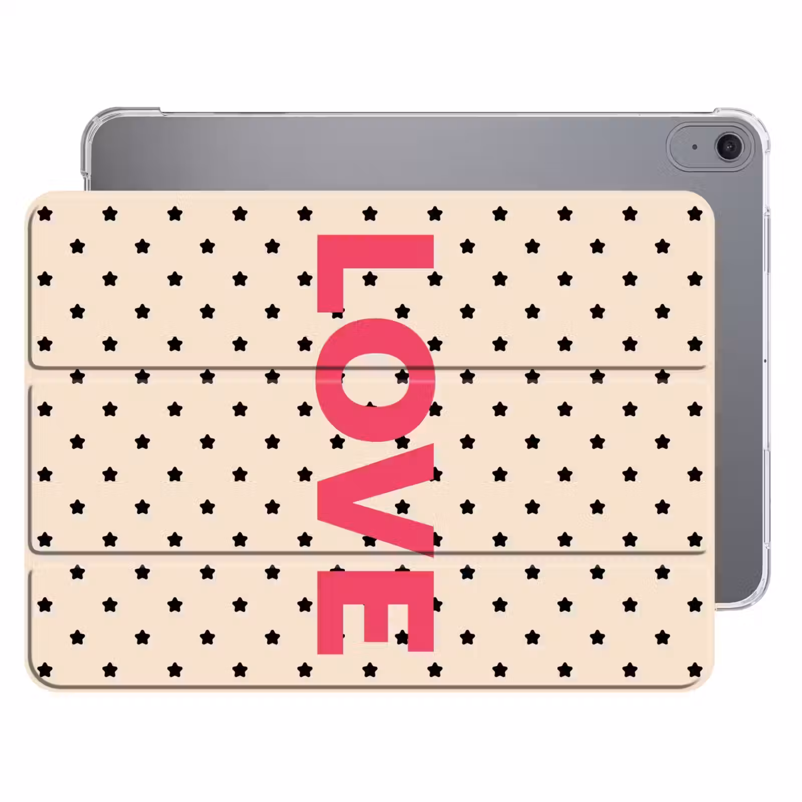 iPad hoes - Love - Stippen - Roze — 1