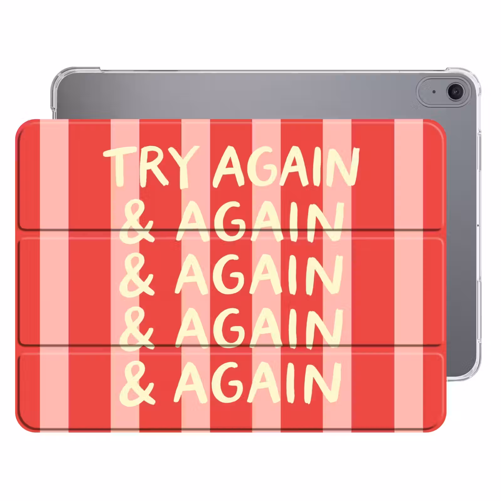 iPad hoes - Strepen - Rood - Try again — 1