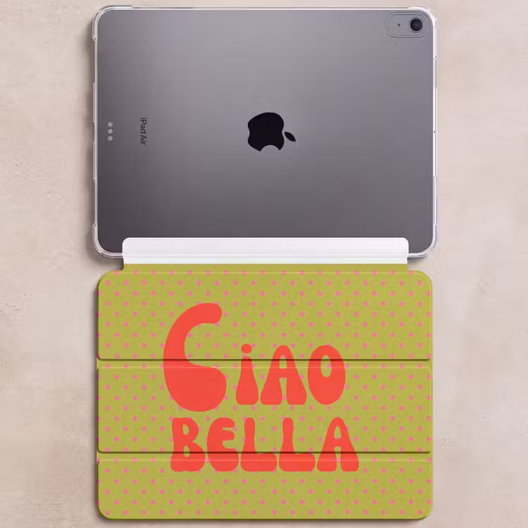 iPad hoes - Ciao bella - Rood - Groen - Stippen — 6