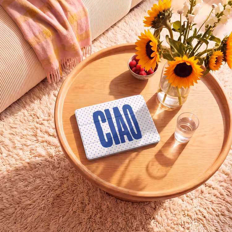 iPad hoes - Ciao - Blauw - Stippen — 2