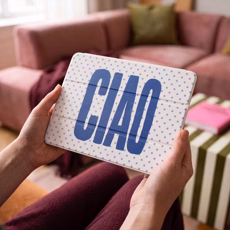 iPad hoes - Ciao - Blauw - Stippen — 4