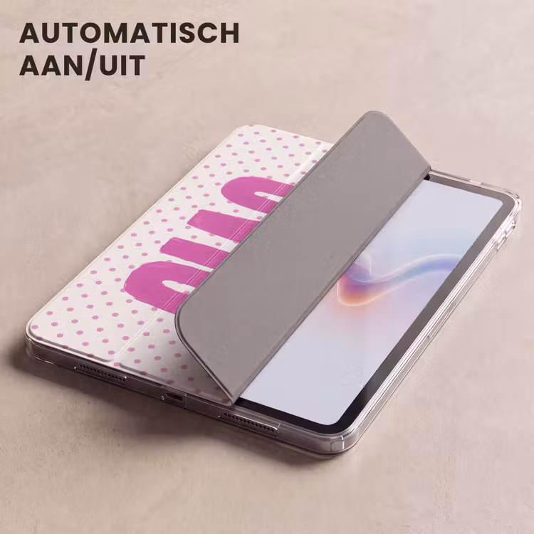 iPad hoes - Ciao - Stippen - Roze - Wit — 5