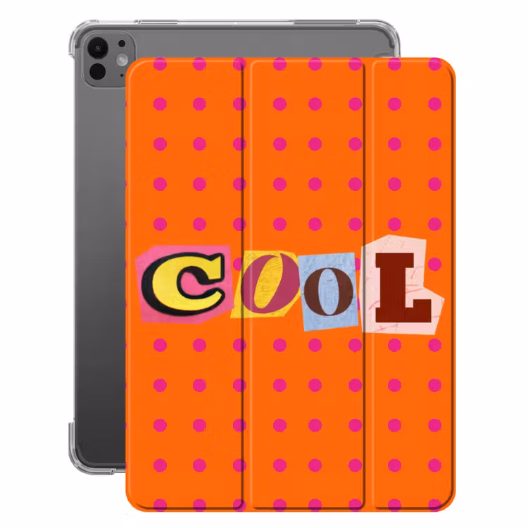 iPad hoes - Cool - Stippen - Oranje — 1