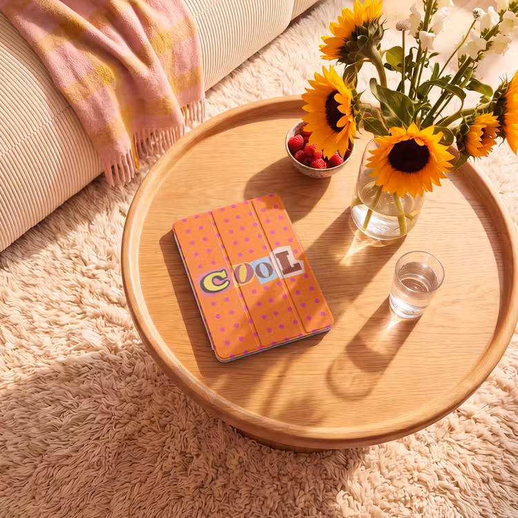 iPad hoes - Cool - Stippen - Oranje — 2