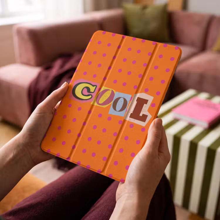 iPad hoes - Cool - Stippen - Oranje — 4