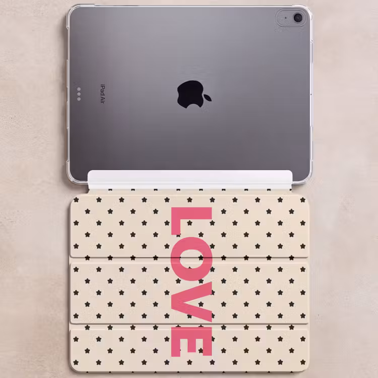 iPad hoes - Love - Stippen - Roze — 6