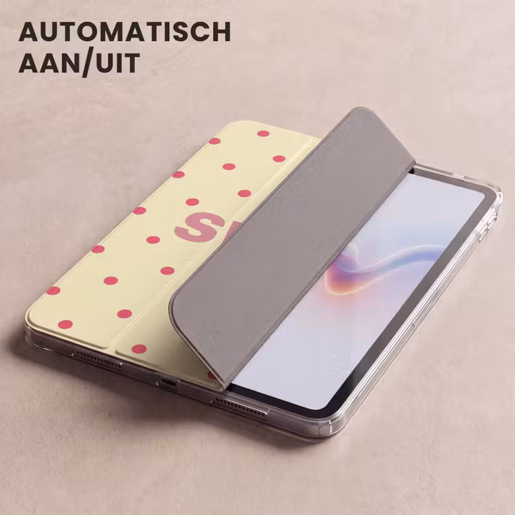 iPad hoes - Swag - Roze - Stippen - Geel — 5