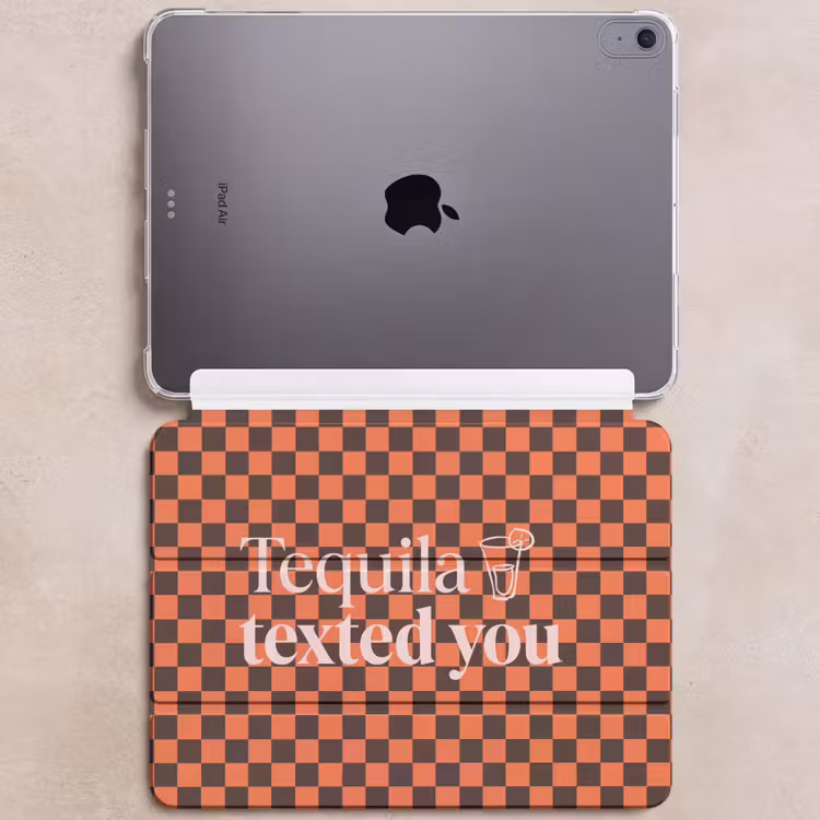 iPad hoes - Tequila texted you - Glas - Vierkanten - Oranje — 6