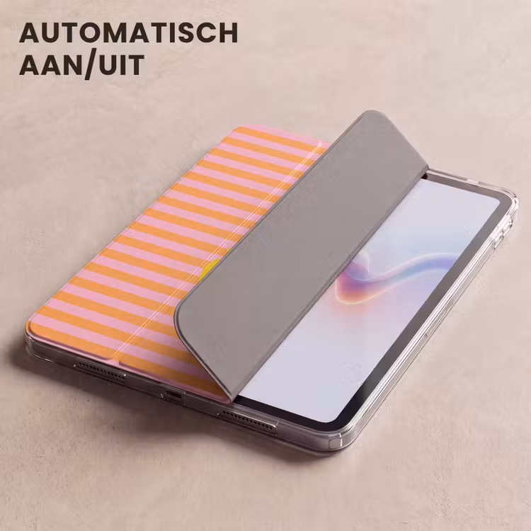 iPad hoes - Verticaal - Strepen - Oranje - Ciao bella — 5