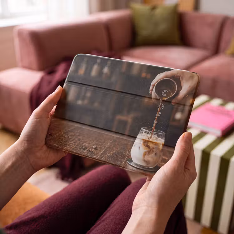iPad hoes - Espresso - Melk - Café — 4