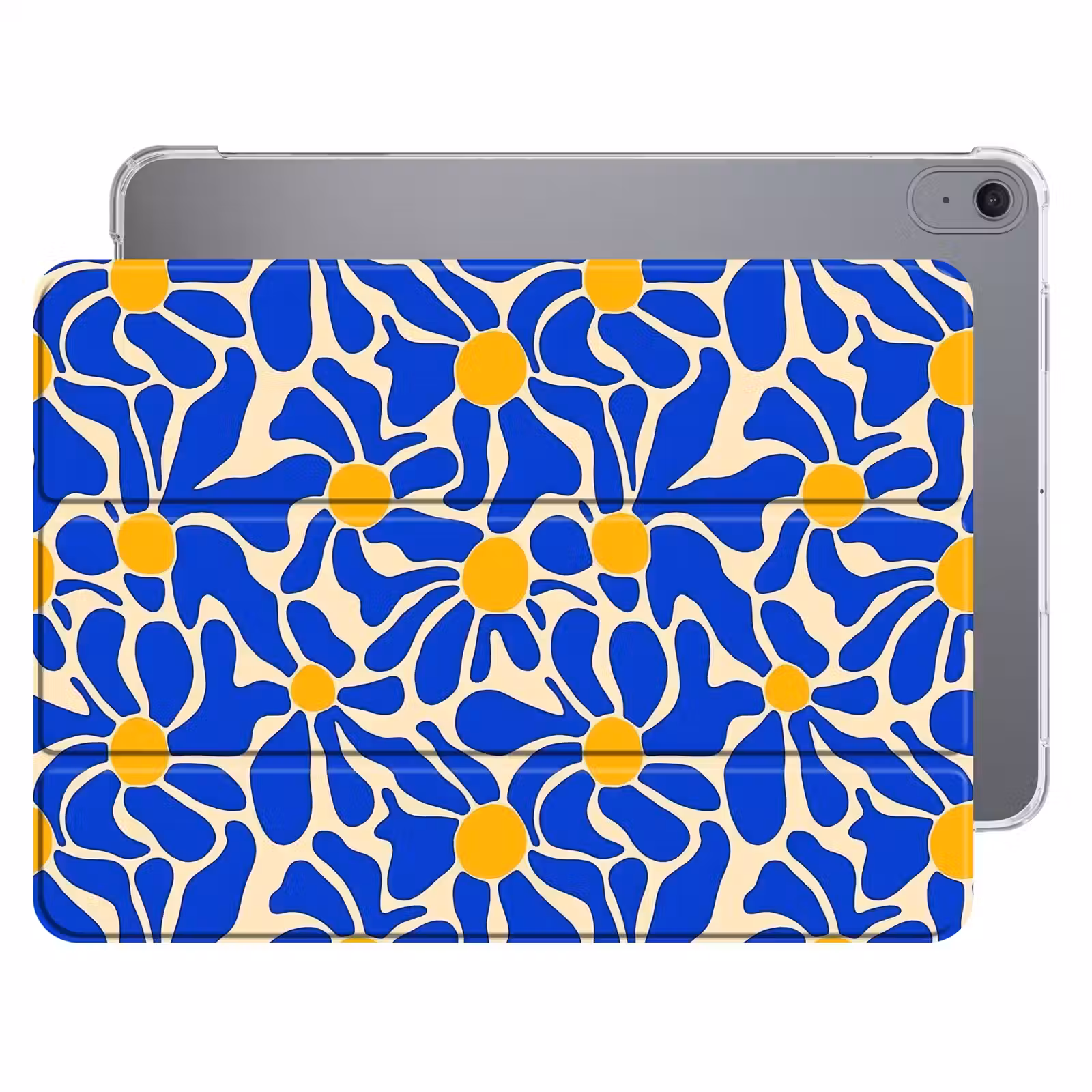 iPad hoes - Abstract - Bloem - Blauw — 1