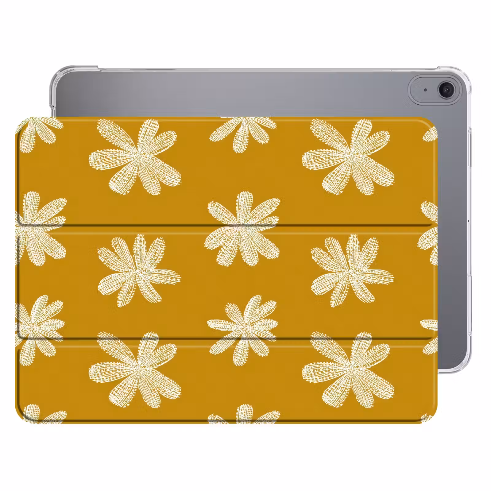 iPad hoes - Bloem - Speels - Okergeel — 1