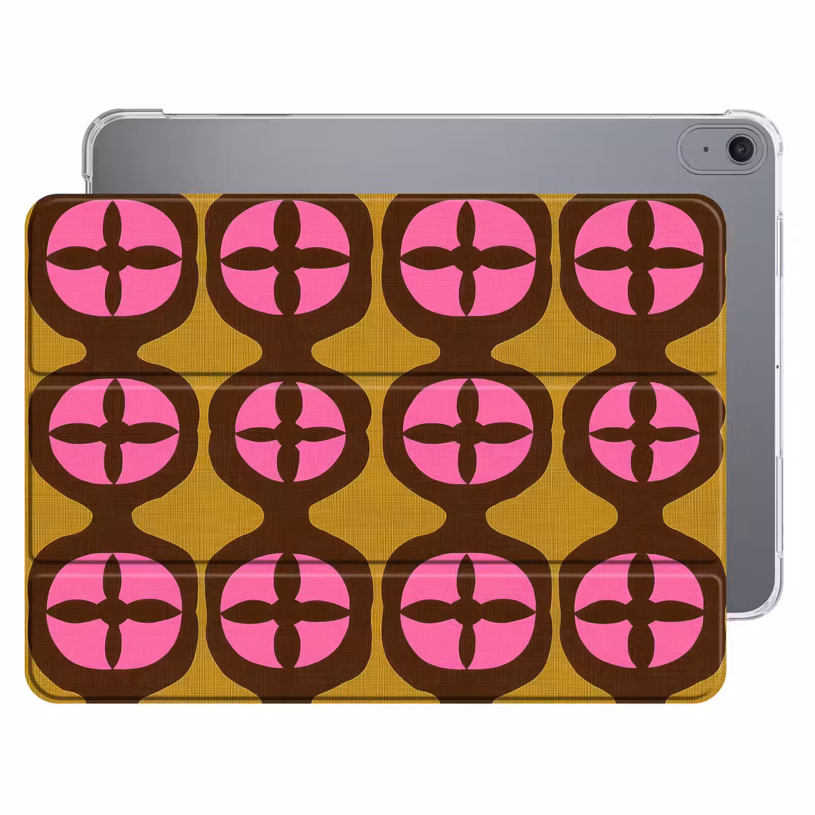 iPad hoes - Modern - Patroon - Roze — 1