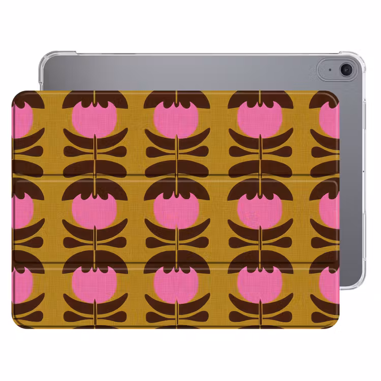 iPad hoes - Abstract - Bloemen - Roze — 1