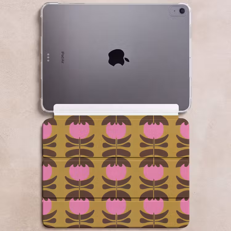 iPad hoes - Abstract - Bloemen - Roze — 6