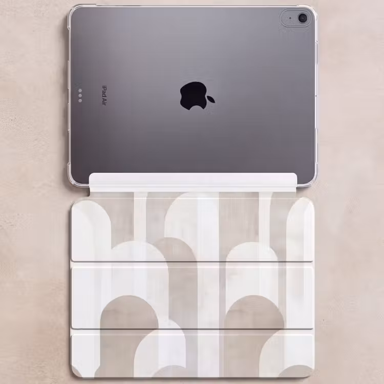 iPad hoes - Abstracte bogen - Modern - Beige — 6