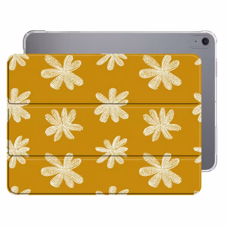 iPad hoes - Bloem - Speels - Okergeel — 1