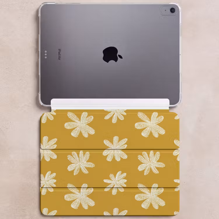 iPad hoes - Bloem - Speels - Okergeel — 6