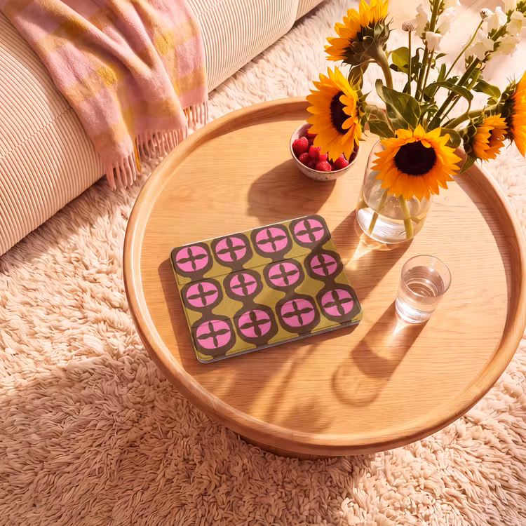 iPad hoes - Modern - Patroon - Roze — 2