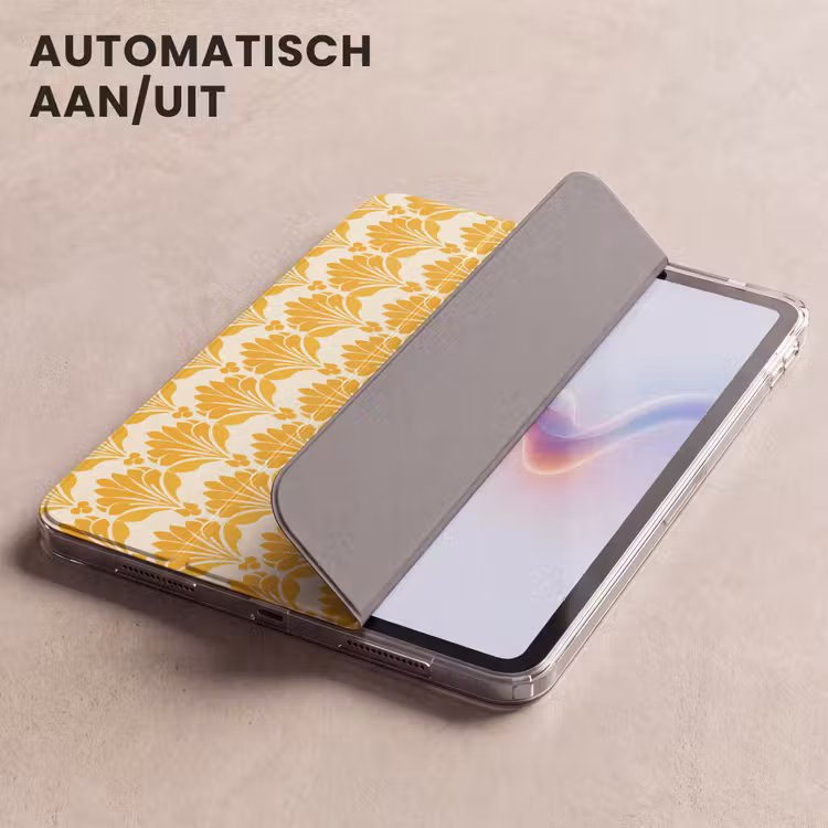 iPad hoes - Patroon - Motief - Geel — 5