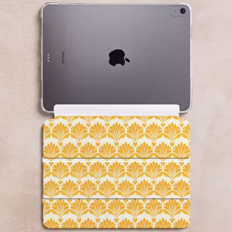 iPad hoes - Patroon - Motief - Geel — 6