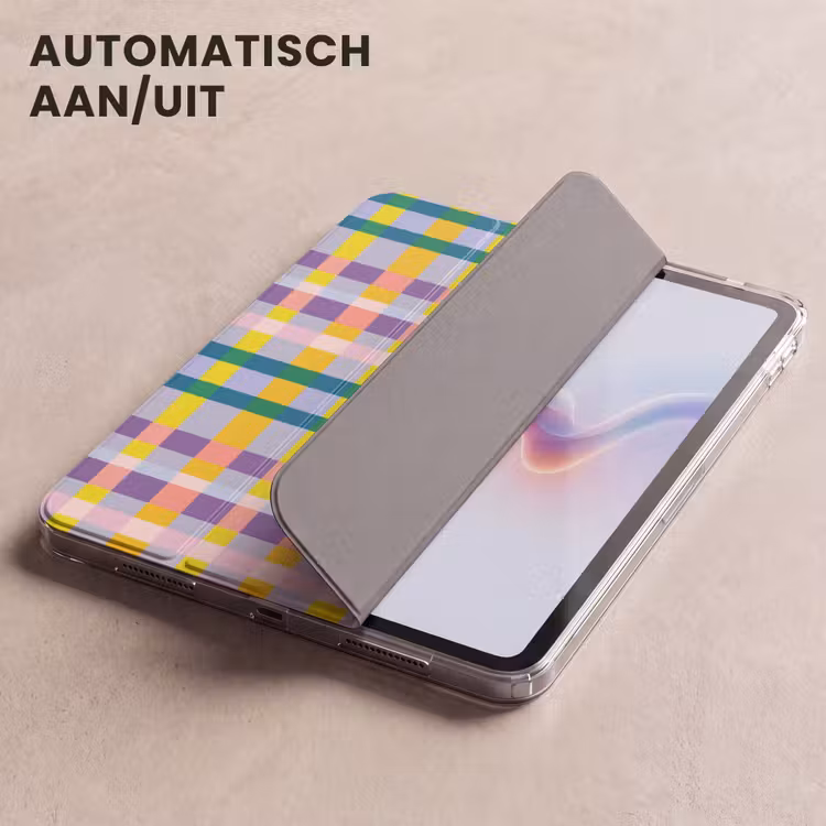iPad hoes - Ruit - Patroon - Kleurrijk — 5