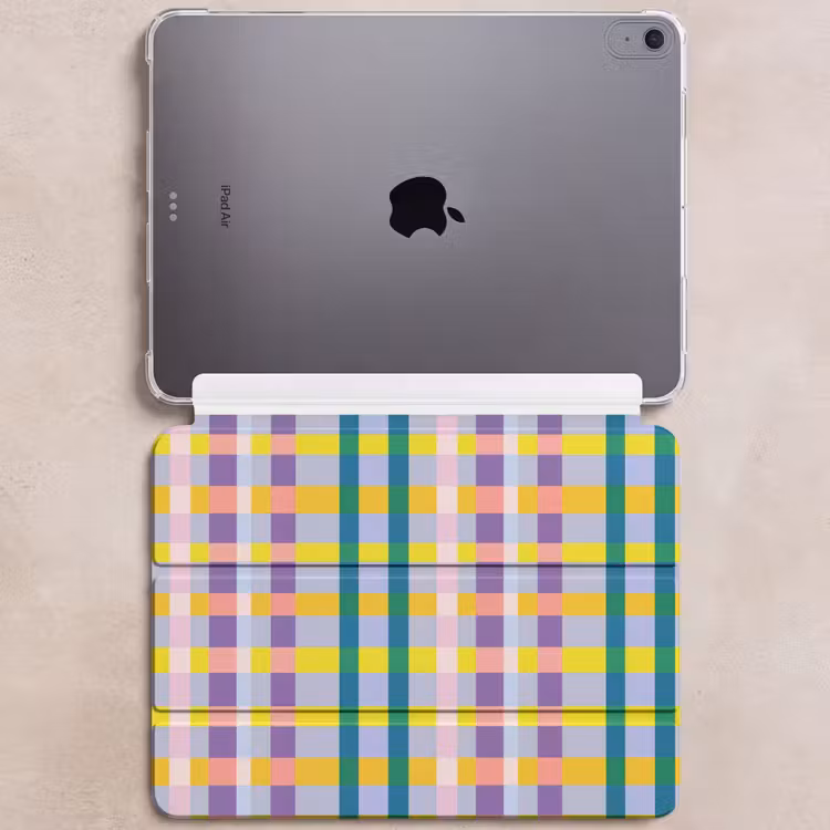 iPad hoes - Ruit - Patroon - Kleurrijk — 6