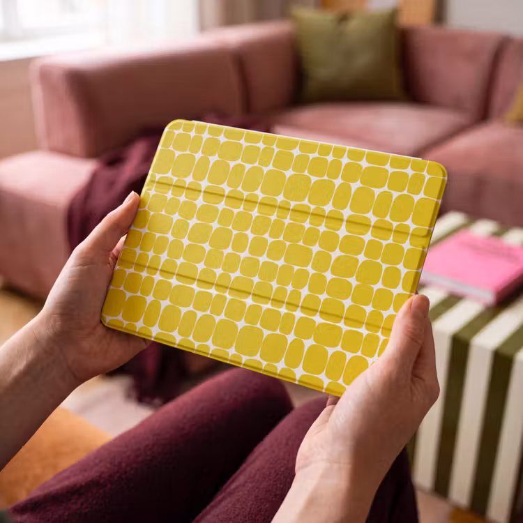 iPad hoes - Stippen - Modern - Geel — 4